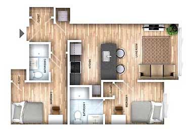 Two Bedrooms